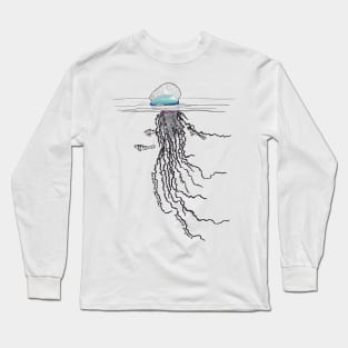 Portuguese Man O War Long Sleeve T-Shirt